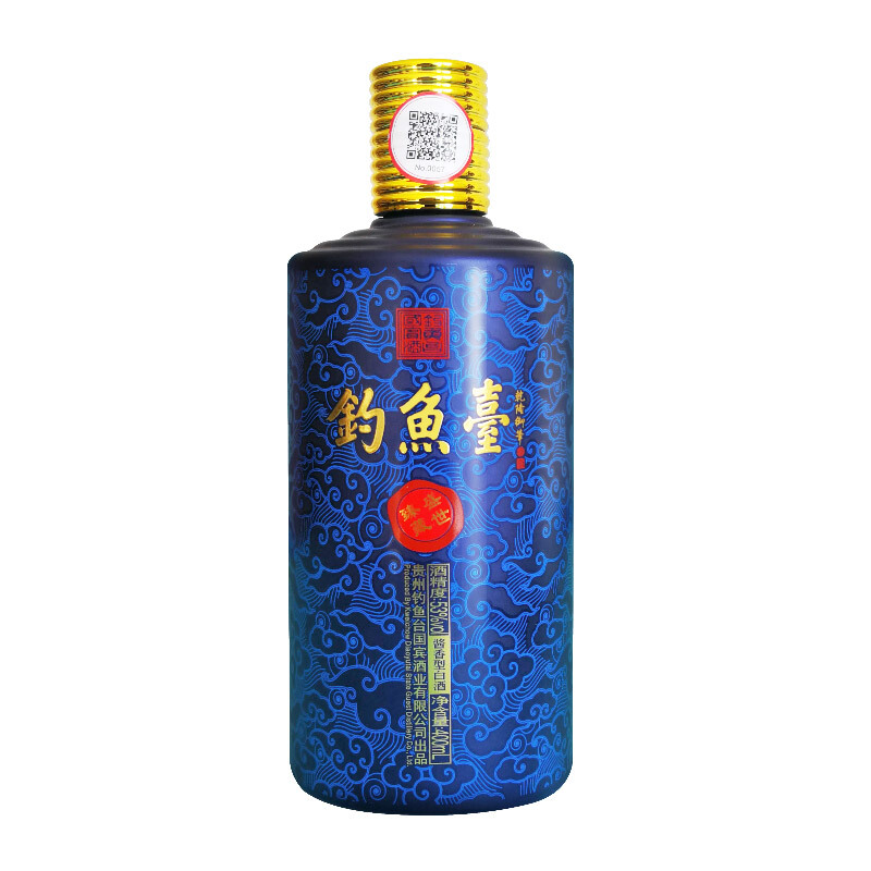 国英酒业-钓鱼台盛世臻藏酒 酱香型白酒礼盒年货 53度