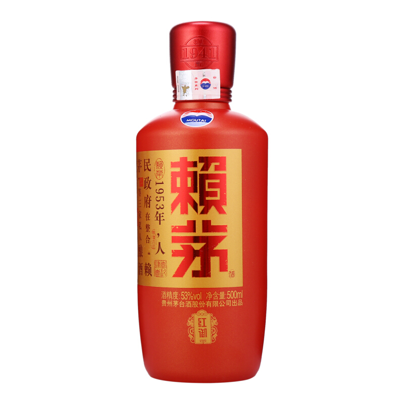 凤凰酒业-赖茅红御酱香型 白酒 53度 500ml